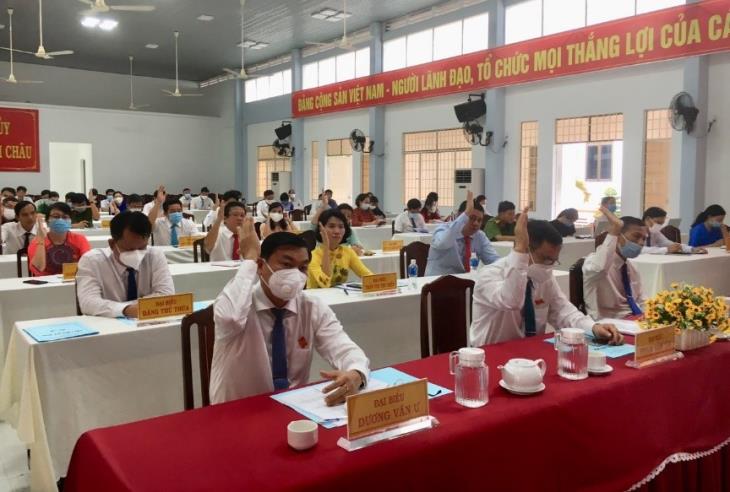 Kỳ họp thứ 3 (Kỳ họp chuyên đề) HĐND huyện Dương Minh Khoá XII, nhiệm kỳ 2021-2026